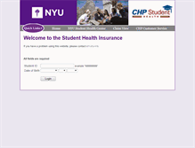 Tablet Screenshot of nyu.consolidatedhealthplan.com